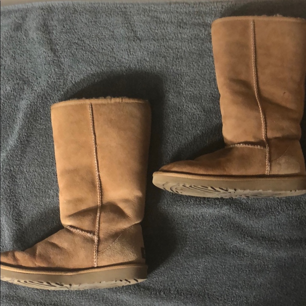 UGG Classic Tall Boots, Tan, Waterproof Shearling